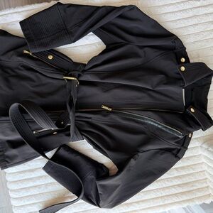 Michael Kors Black Jacket with Gold Buttons